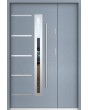 Sta Picard Uno - Edelstahl Haustür mit Seitenteil