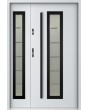 Sta Hevelius Duo Noir - moderne Haustüren mit Seitenteil