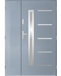 Sta Picard Uno - Edelstahl Haustür mit Seitenteil