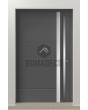 LIM 41 - sturmsichere Aluminium-Haustür mit Band