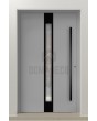 PIVOT C1 - moderne Aluminium-Drehtür für Zuhause