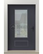 PIVOT CL05S - klassisch verglaste traditionelle Aluminium-Drehtür