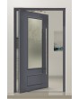 PIVOT CL05S - klassisch verglaste traditionelle Aluminium-Drehtür