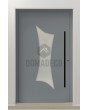 PIVOT EK23 – Aluminium-Drehtür für die Eingangstür einer Villa