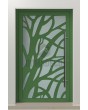 PIVOT G4 - Glaseingangstür aus Aluminium mit Dekorplatte