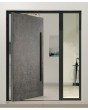 PIVOT V56-Tür mit seitlichem Fenster rechts