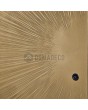 LIM M8 double - doppelte Eingangstür mit goldener Textur aus gefrästem Metall