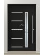 PIVOT P101 – moderne Aluminium-Drehtür für den Eingangsbereich