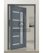 PIVOT P101 – moderne Aluminium-Drehtür für den Eingangsbereich