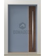 LIM V22 - Aluminium-Haustür mit Naturstein