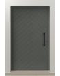 PIVOT V61 – Aluminium-Drehtür für den Außenbereich