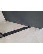 PIVOT 41 - Aluminium-Drehtür mit Leiste