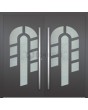 LIM 15E double - Doppeleingangstür mit Glas