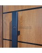 PIVOT AP18A – Aluminium-Einflügeltür mit Drehzapfen