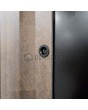 LIM V53 double - doppelte Aluminium-Haustür mit gesintertem Quarz verkleidet