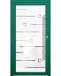 LIM Glass S20 - hochwertige mattierte Haustür mit transparentem Dekor