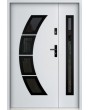 Sta Taurus Duo noir - Haustür mit breitem Seitenteil
