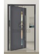 PIVOT Tiret - anti-burglary aluminium pivot entrance door