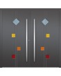 LIM Tonel double - Aluminium-Doppelflügeltür