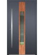LIM V08 - Aluminium-Haustür mit Naturstein