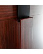 LIM V12 – Aluminium-Eingangstür mit sublimiertem Holzfurnier