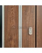 LIM v22 double – doppelte Aluminium-Haustür mit Holzdekor