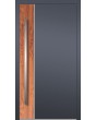 LIM V22 - Aluminium-Haustür mit Naturstein