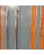 LIM v28 double - Doppeleingangstür aus Aluminium mit Holzdekor