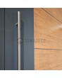 LIM v36 double - Doppel-Haustür aus Aluminium mit Holzdekor