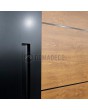 LIM v36 double - Doppel-Haustür aus Aluminium mit Holzdekor