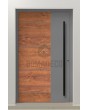 LIM v36 - Aluminium-Haustür mit Naturstein