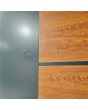 PIVOT V36 – Aluminium-Drehtür mit Holzdekor