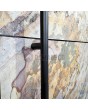 LIM V46 - Aluminium-Haustür mit Sandsteinverblendung