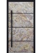 LIM V46 - Aluminium-Haustür mit Sandsteinverblendung