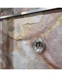 PIVOT V46 - Pivote de aluminio para puertas con piedra arenisca