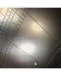 LIM v63 double – Aluminium-Doppeltür mit gefrästem Muster