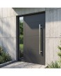 Moderne Aluminium-Haustür in Anthrazit