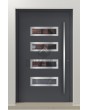 LIM W344 - moderne Aluminium-Haustür