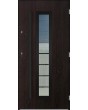 Sta Hevelius noir - Edelstahl Haustür