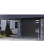 WIS E1D2 - Garagen-Sektionaltor mit silbernem Zierelement