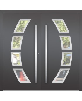 LIM 21A double - doppelte Außenhaustür mit Glas