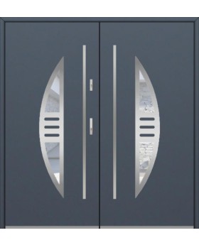 Fargo 24 double - moderne doppelte Haustür für Zuhause