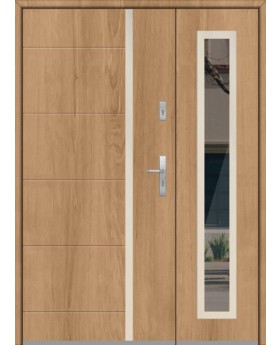 Fargo 41 DB - modern Haustür mit Seitenteil