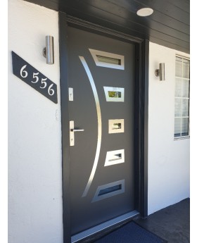 Colour: smooth anthracite; Glass type: reflex