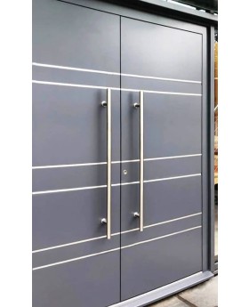 LIM Ad18 double / Moderne Doppeltür aus Aluminium