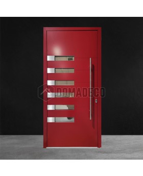 PIVOT AP18 – moderne Aluminium-Drehtür für den Eingangsbereich