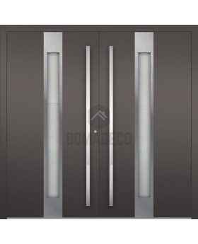 LIM C1 double - moderne Aluminium-Doppelflügeltür mit Glas