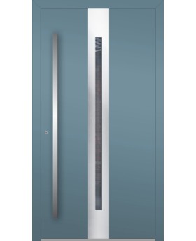 LIM C21 - Aluminium-Haustür mit Glas