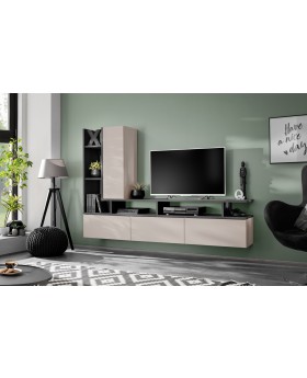 Trieste – minimalistisches Entertainment-Center