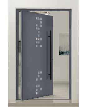 PIVOT Digital-A -  Hochwertige Aluminium-Drehtür 